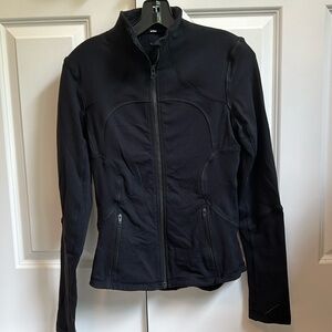 Black lululemon zip up sweatshirt